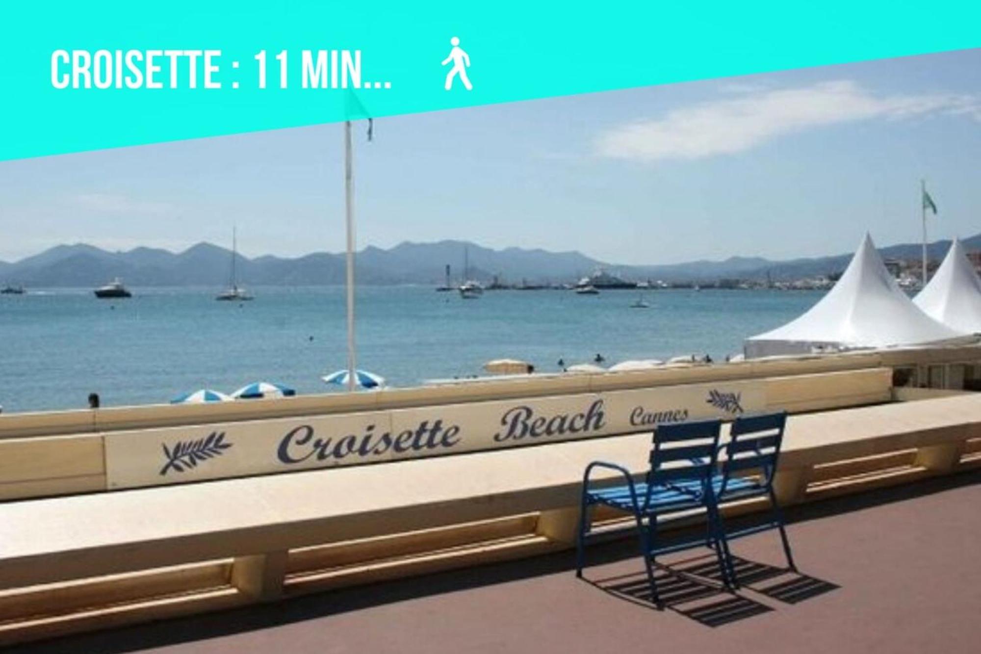 Les Sorbiers - Centre Ville - Spacieux & Climatisation Cannes Eksteriør billede