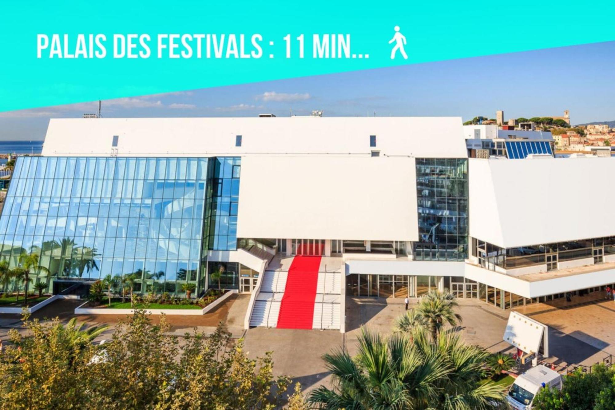 Les Sorbiers - Centre Ville - Spacieux & Climatisation Cannes Eksteriør billede